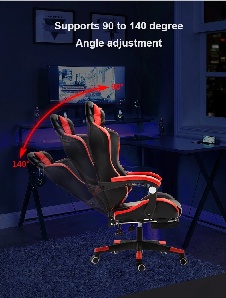 Cheap Leather Swivel Ergonomiccomputer Gaming Racing Chair